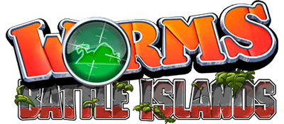 Worms: Battle Islands title screen for Wii
